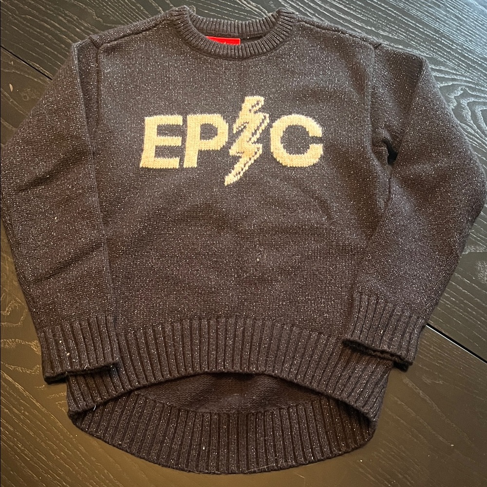 GAP Kids Black 'EPIC' Sweater